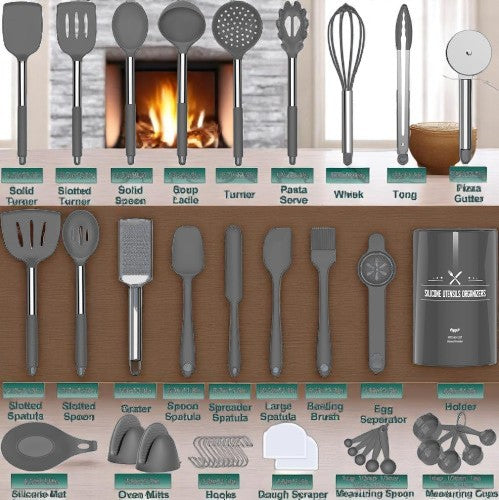 Set de Utensilios de Cocina de 43 Piezas
